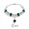 绿色主图-1 Crystal Pet Necklaces