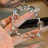 02-佩戴图 clear quartz bracelet,