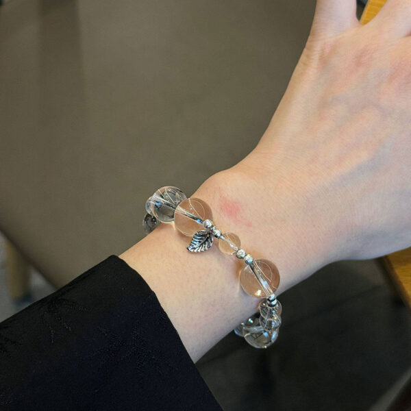 04-场景图 clear quartz bracelet,