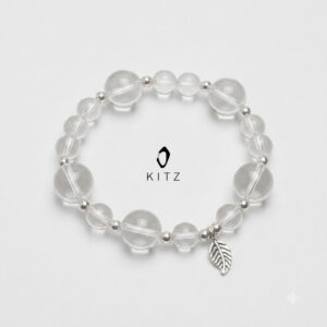 clear quartz bracelet,