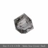 Modern Square Crystal Block Ornament