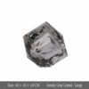 Modern Square Crystal Block Ornament