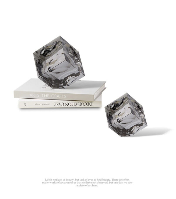 Modern Square Crystal Block