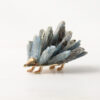 Blue Crystal Cluster Hedgehog Ornament