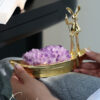 Natural Amethyst Rabbit Ornament