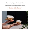 详情-21-英文版 Brass Natural Crystal Hedgehog Ornament